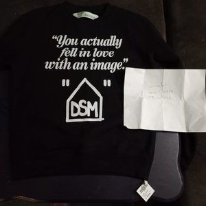 Off white x dover street market crewneck